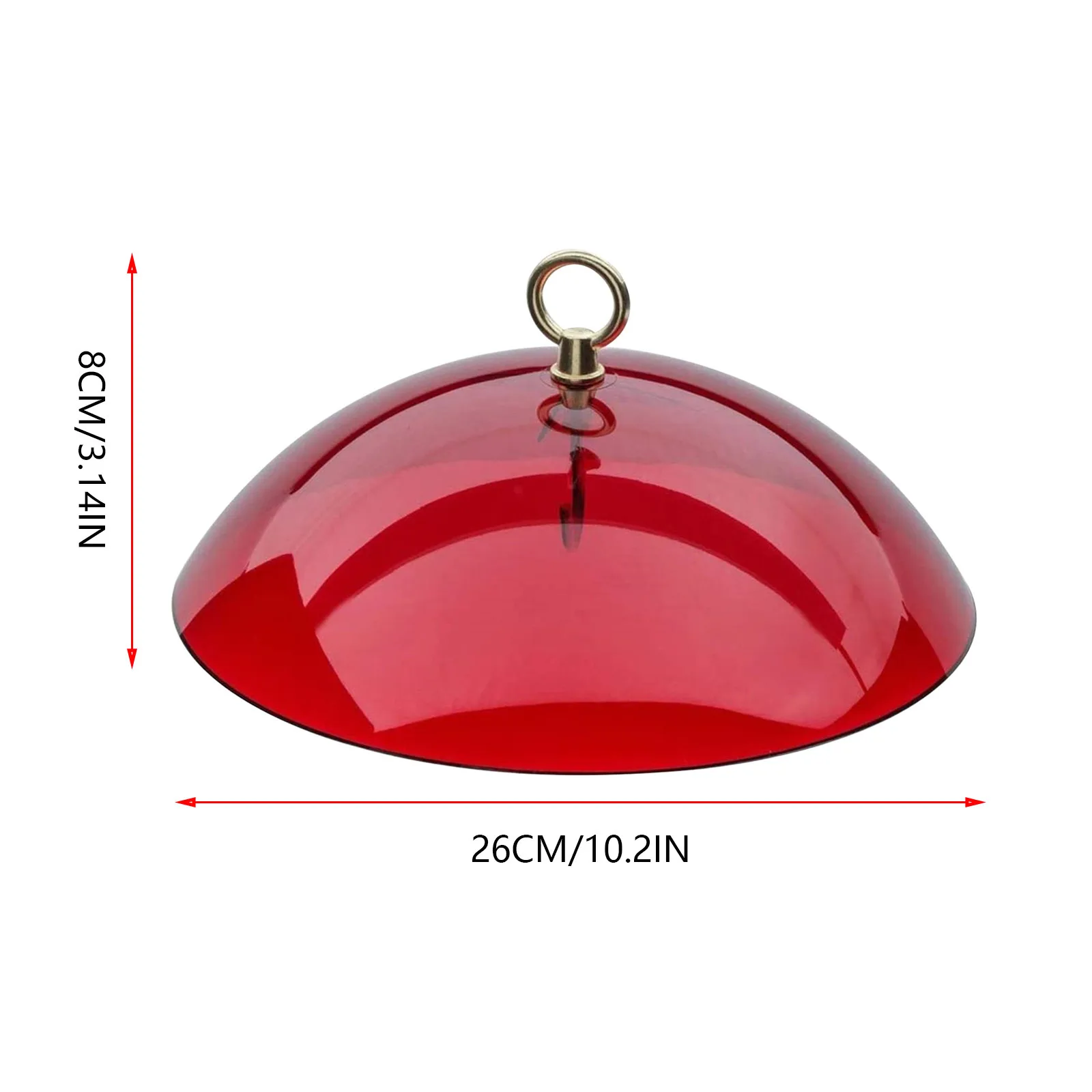 Anti-Squirrel Bird Feeders Protective Cover, Dome Protective Dome, Rain Protective Cover For Hanging Bird Feeders