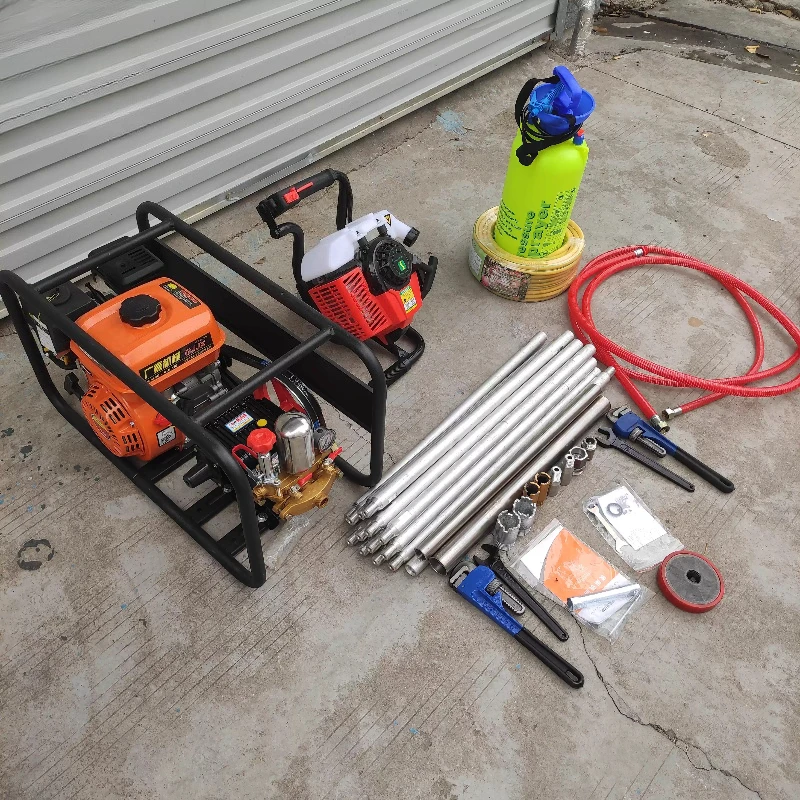 Backpack Drilling Rig Single Portable Geological Exploration Rock Core Sampling Drilling Rig Shallow Mountain Drilling Handheld
