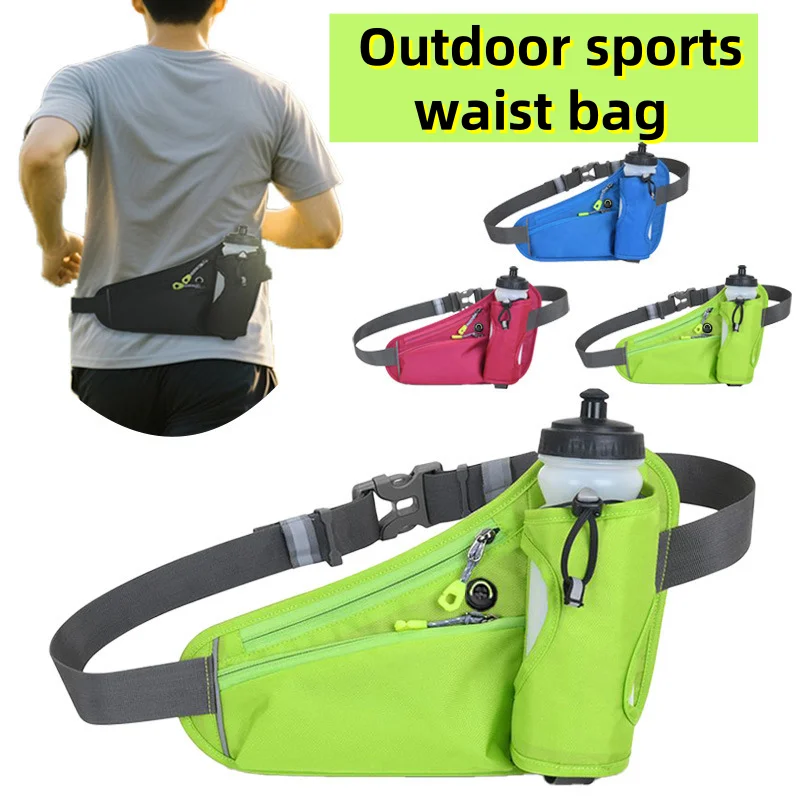 Outdoor Sports  Waist Bag  Multifunctional   Fitness  Water  Bottle  Bag  Lightweight   Waterproof Bag   Running Phone Waist Bag