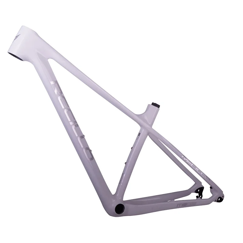 high quality purple color customized painting Carbon fiber mountain bike frame 29er internal cable routing bicycle frame