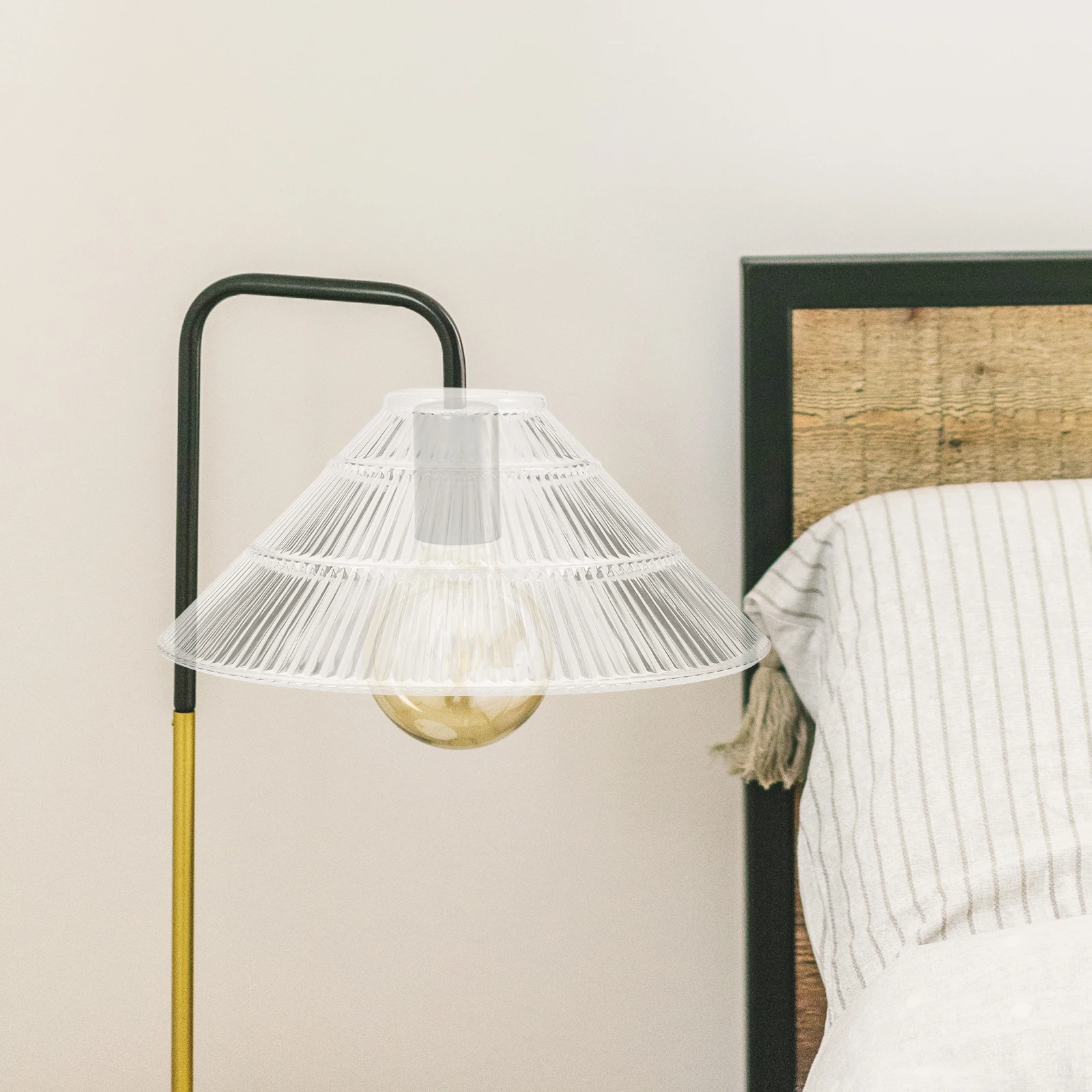 

Pendant Light Shade 3-Tier Creative Hanging Lamp Shade 200mm Chandelier Cover Glass Pendant Light Lampshade Home Office