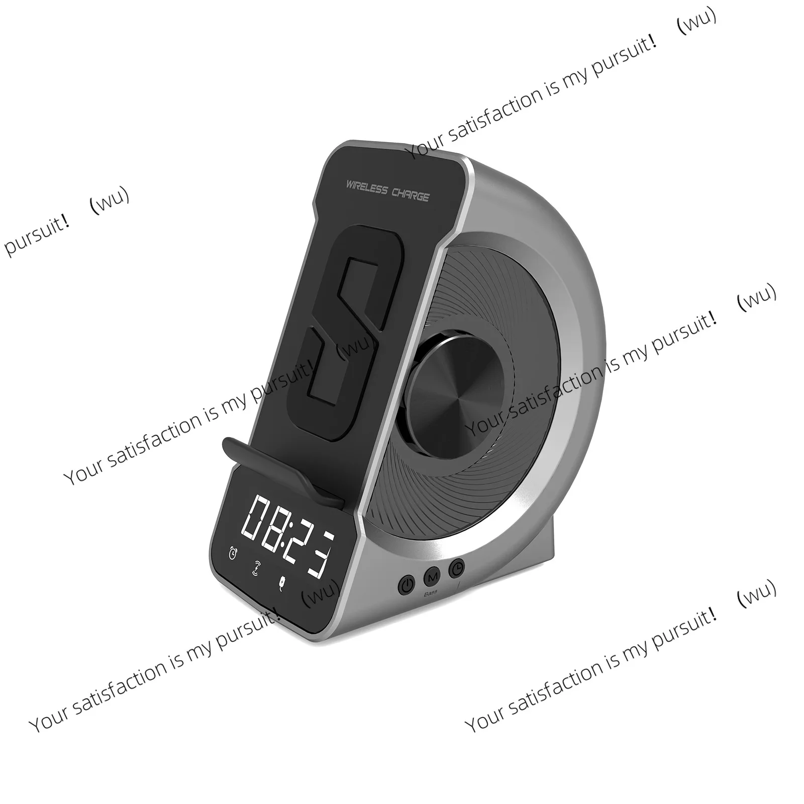 وضع خاص سمّاعات بلوتوث 3 في 1 ساعة شحن لاسلكية إبداعية منبه مكبر صوت بلوتوث #5