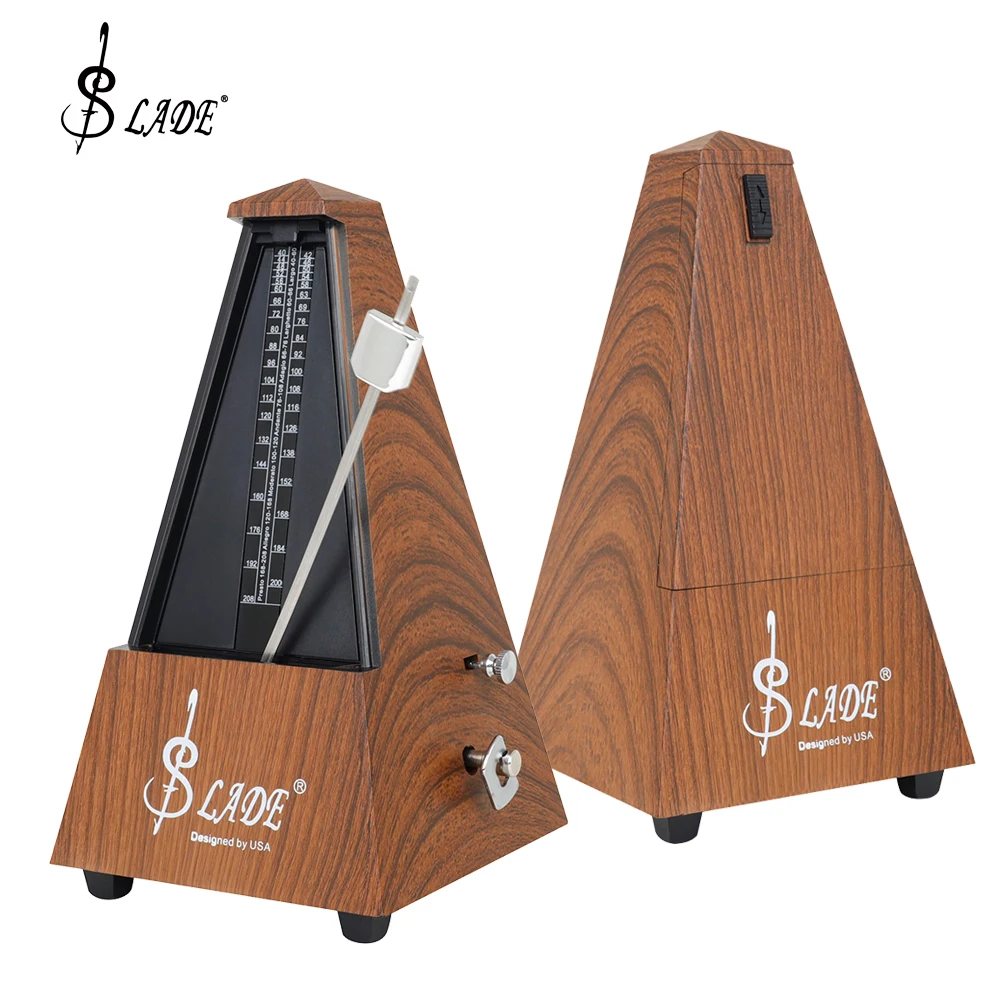 SLADE Universal Mechanical Metronome Professional Instrument Rhythmic Device Tower Type Metronome for Guitar/Piano/Violin Parts