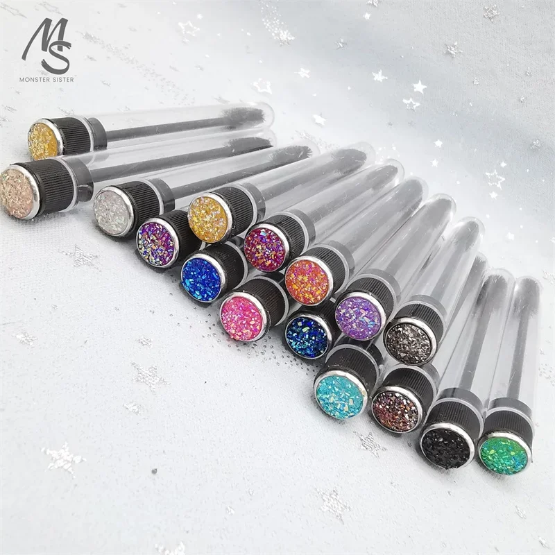 5Pcs Lash Black Spoolies with Tube  Reusable Lash Lift Brush for Eyelash Extension Women Makeup Makeup Under 5 Dollar