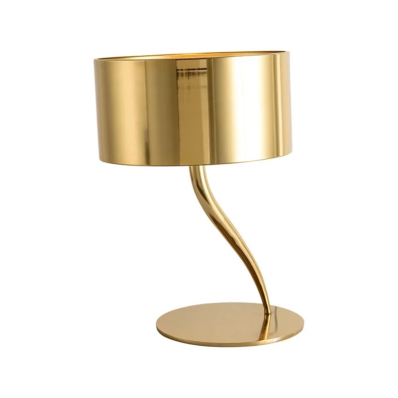 Nordic Minimalist Table Lamp Designer Bedroom Bedside Lamp Glass Creative Electroplating Decoration Premium Table Lamp