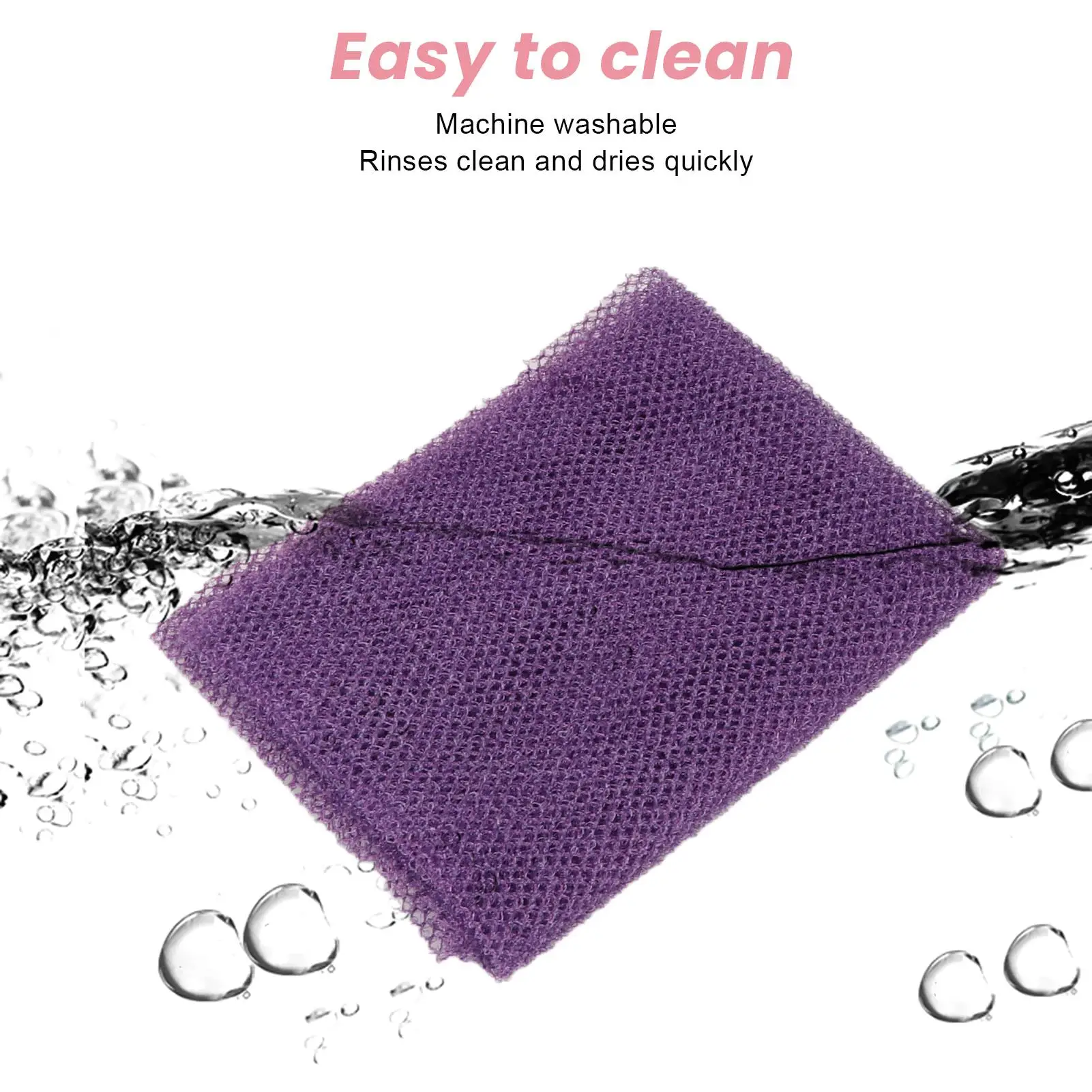 Exfoliating African Bathing Sponge Net | Body Scrubber for daily Use | Blue Black | Aliexpress