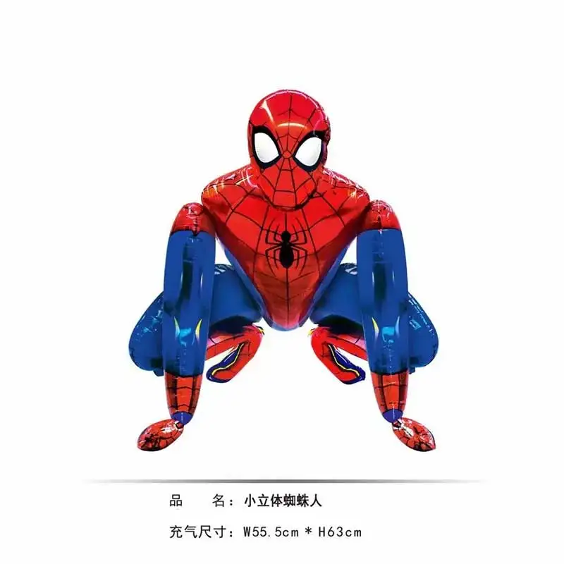 Spider-Man Balloon Robert Bruce Banner Boy Birthday Party Supplies Hero Theme Balloon Baby Shower Home Garden Room Decorations