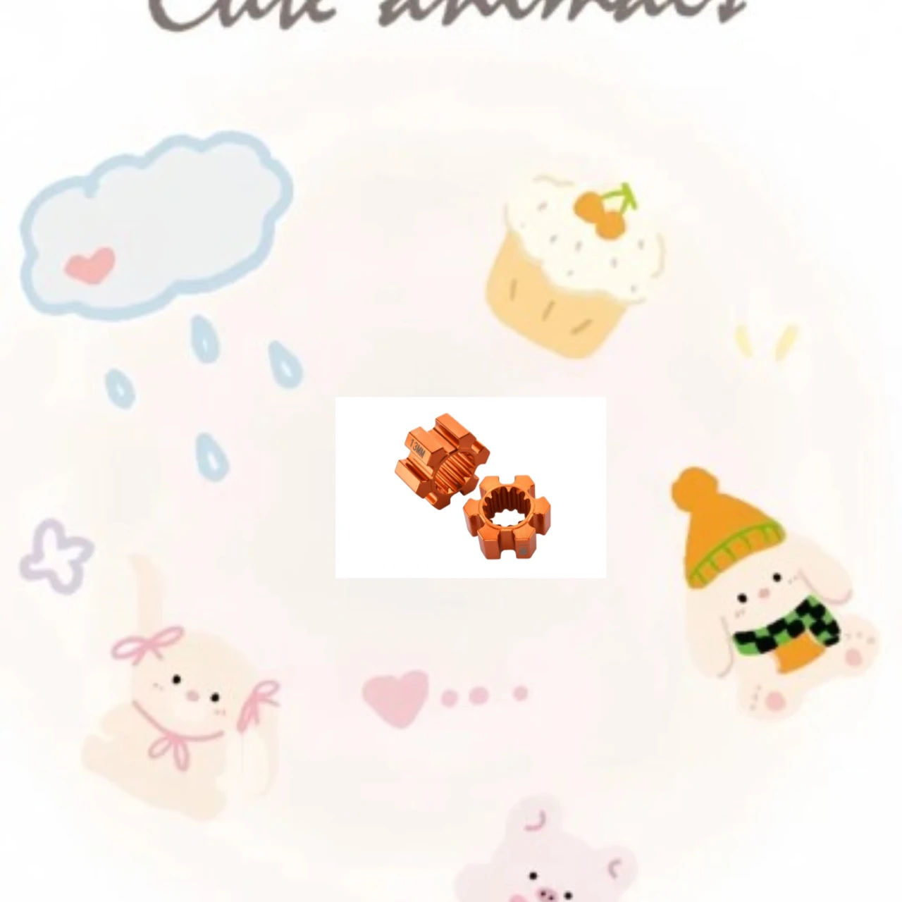 

GPM Aluminium Wheel Hex (13mm Thickness) For TRAXXAS 1/5 X-Maxx 6S / 8S