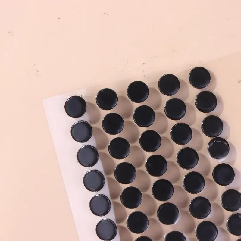 40Pcs 6.5mm Diameter 0.8mm Thickness Small Dots Universal Mouse Skates For Mouse Foot Glide Feet Sticker