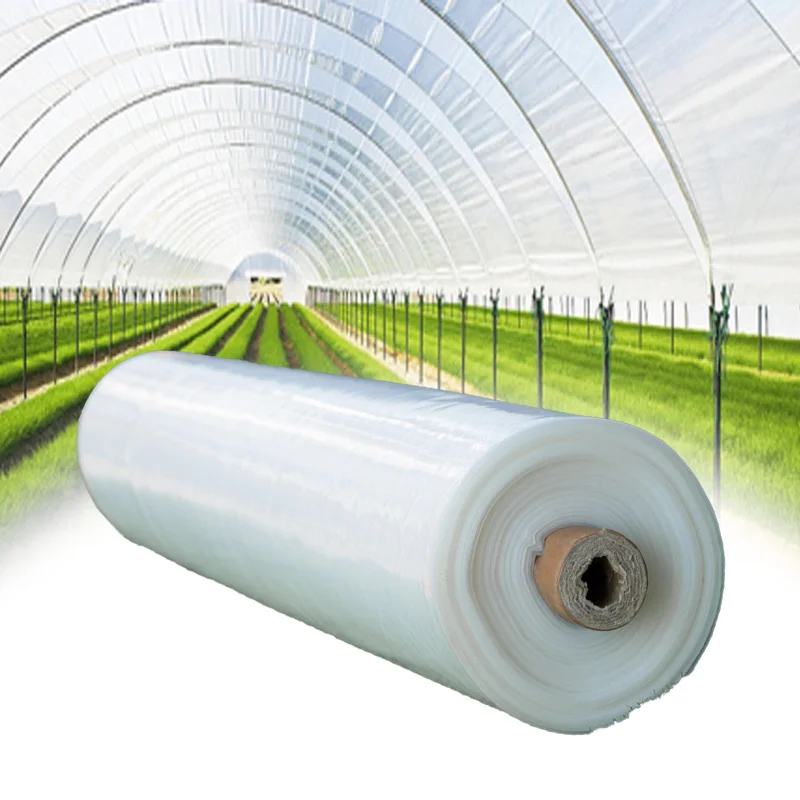 0.08mm~0.14mm Greenhouse Film Transparent Gardening Planting Window Heat Preservation Waterproof Anti Aging Packaging Film