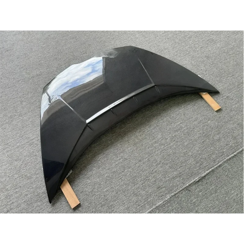 

For LP610 LP580 EVO Upgr Tecnica Style Carbon Fiber Front Hood Bonnet Engine Cover