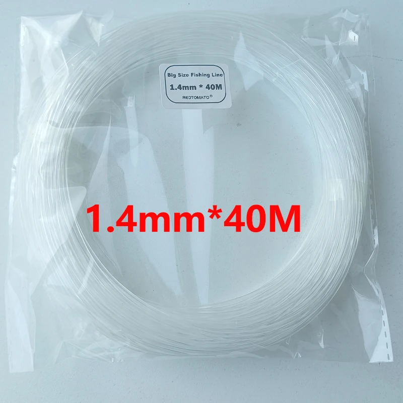 1,0/1,2/1,4/1,6/1,8/2,0/2,2/2,5mm Extra Dicke Angelschnur Große Größe Nylon Transparent Monofilament Meer Boot Angelschnur Pesca – Detail 13