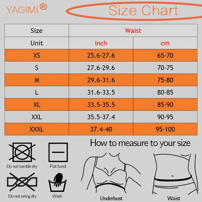 YAGIMI Waist Trainer Corset Belly Tummy Wrap Fajas Slimming Belt Tummy Control Body Shaper Modeling Strap Waist Cincher Fajas