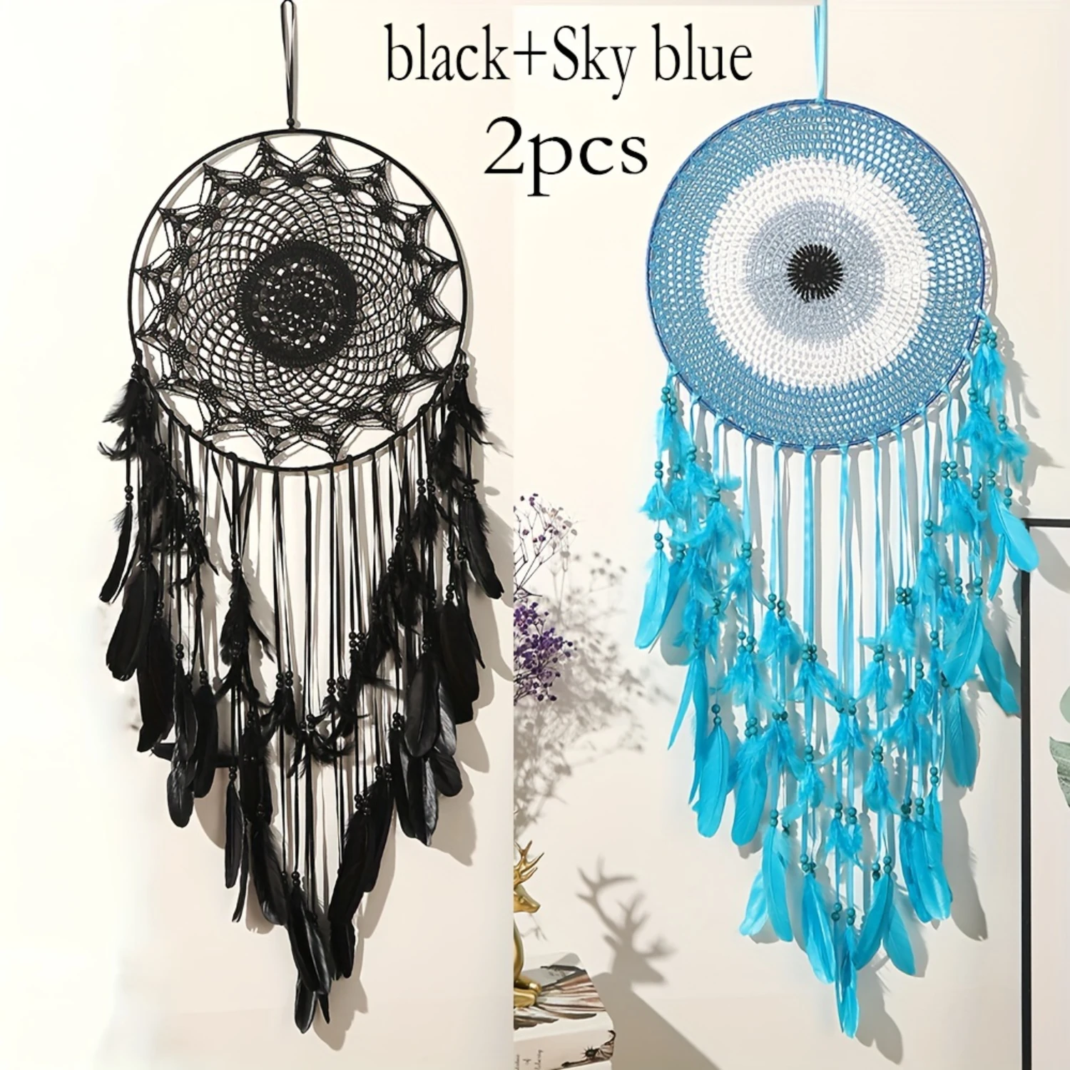 Large Dreamcatcher hanging ornaments Room hanging ornaments Colorful Dreamcatcher ornaments Wedding decor ornaments Background w