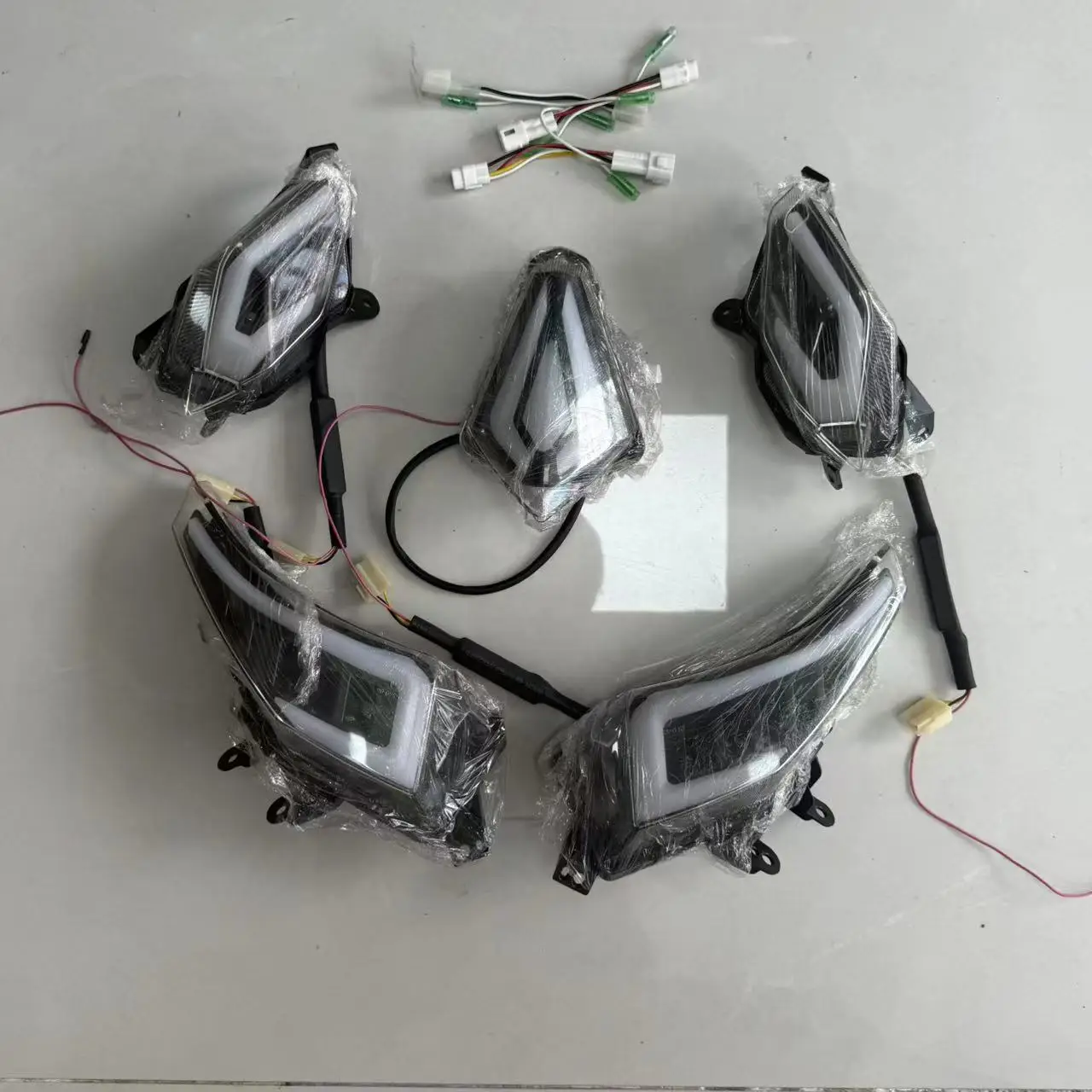 

STLFTmax 530 LED Turn Signal Indicators Lamp Front Rear Wheel Compatible 2012-2016 Model Motorcycles Brake Taillight for Motorcy