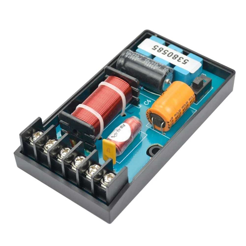 T35C 2PCS 2 Weg Auto Professionelle Stereo Audio Frequenz Teiler Stereo Woofer Lautsprecher Lautsprecher Crossover Filter