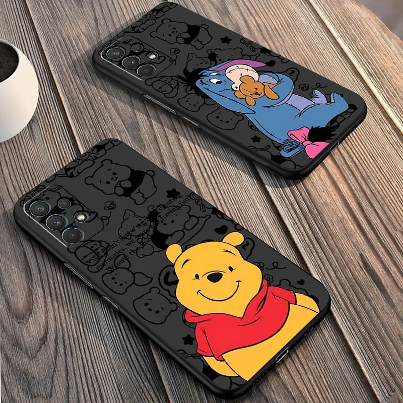 Disney Winnie Pooh Tigger phone case for Samsung galaxy A53 A16 A13 A23 A34 A35 A51 A52 funda coque celulare protective cases