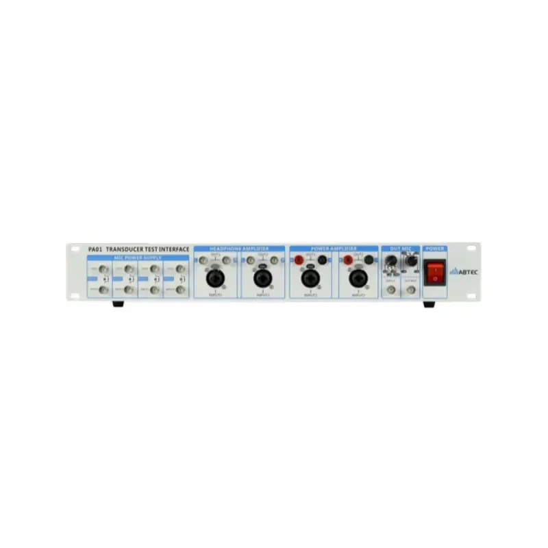 ABTEC PA01 High Precision Power Amplifier Microphone Power Supply Integrated Compact Design