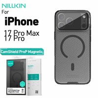 For iPhone 17 Pro Max 17Pro Magnetic Nillkin CamShield Prop Phone Case Camera Foldable Stand Back Cover