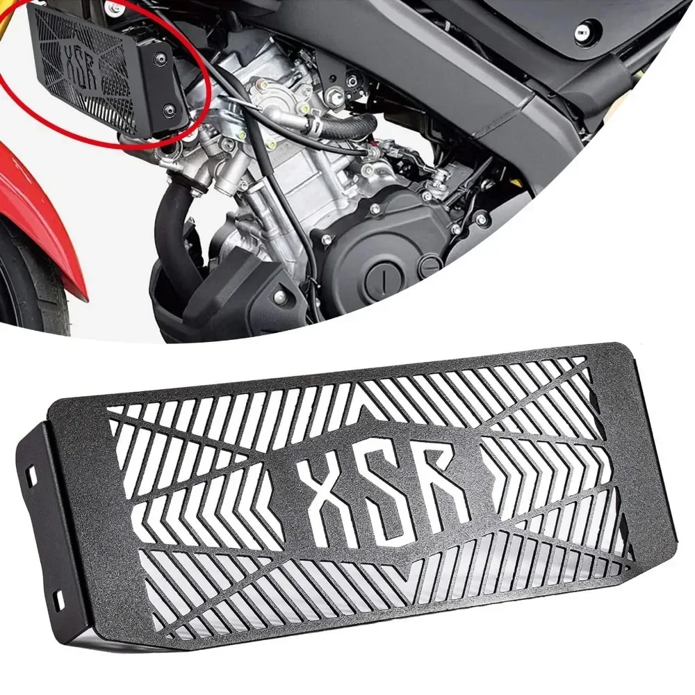 Motorcycle Radiator Guard Grille Water Tank Net Guard Protector Grill Cover for Yamaha XSR-125 XSR-155 2019-2023