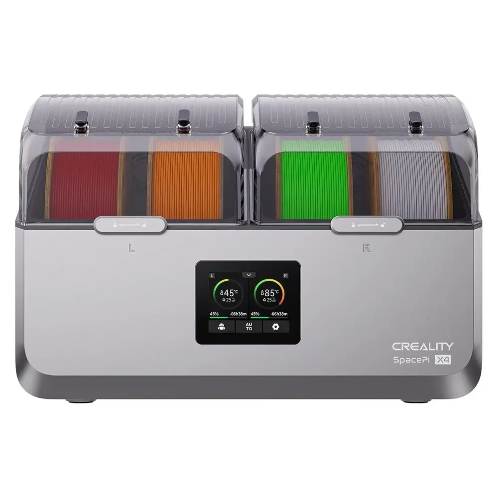 

4-Spool Filament Drying and Storage Box, 200W PTC Heating, Up to 85°C, Dual Chambers, Ideal for PLA, PETG, TPU, ABS Filaments