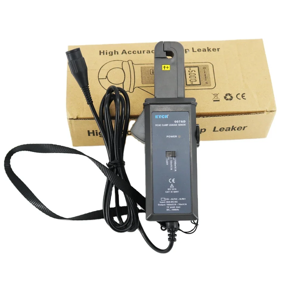 

ETCR007AD AC/CD датчик утечки тока диапазон AC/DC 0mA-50A