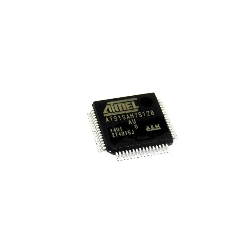 AT91SAM7S128-AU LQFP-64 100% Original New ARM Microcontrollers - MCU AT91SAM7S128C-AU AT91SAM7S128D-AU