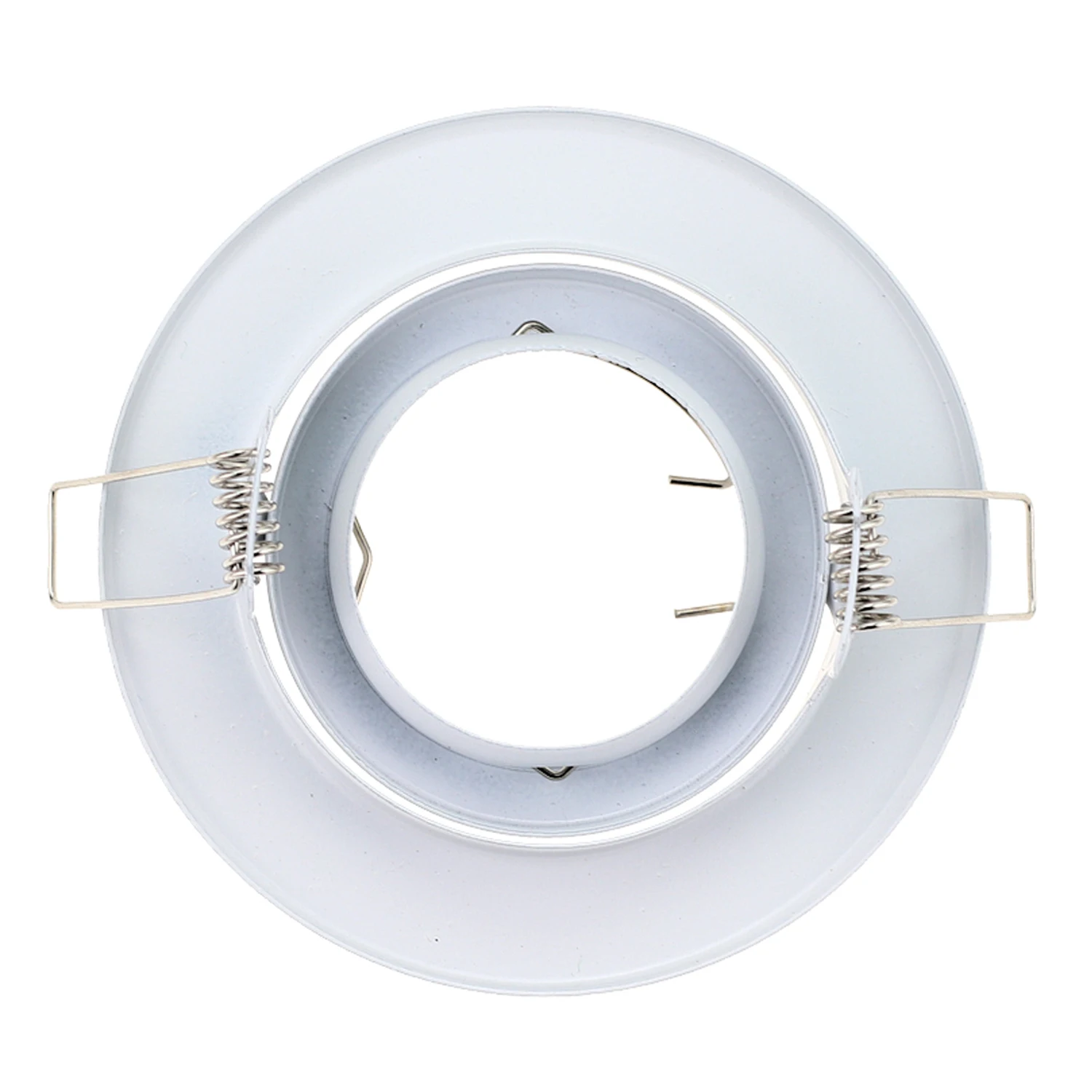 Imagem -05 - Rodada Embutida Downlight Led Montagem Teto Spot Lights Lâmpadas Lâmpada Socket Holder Soquete Redondo Metal Gu10 Mr16 Gu5 Frame Suit 108 Milímetros