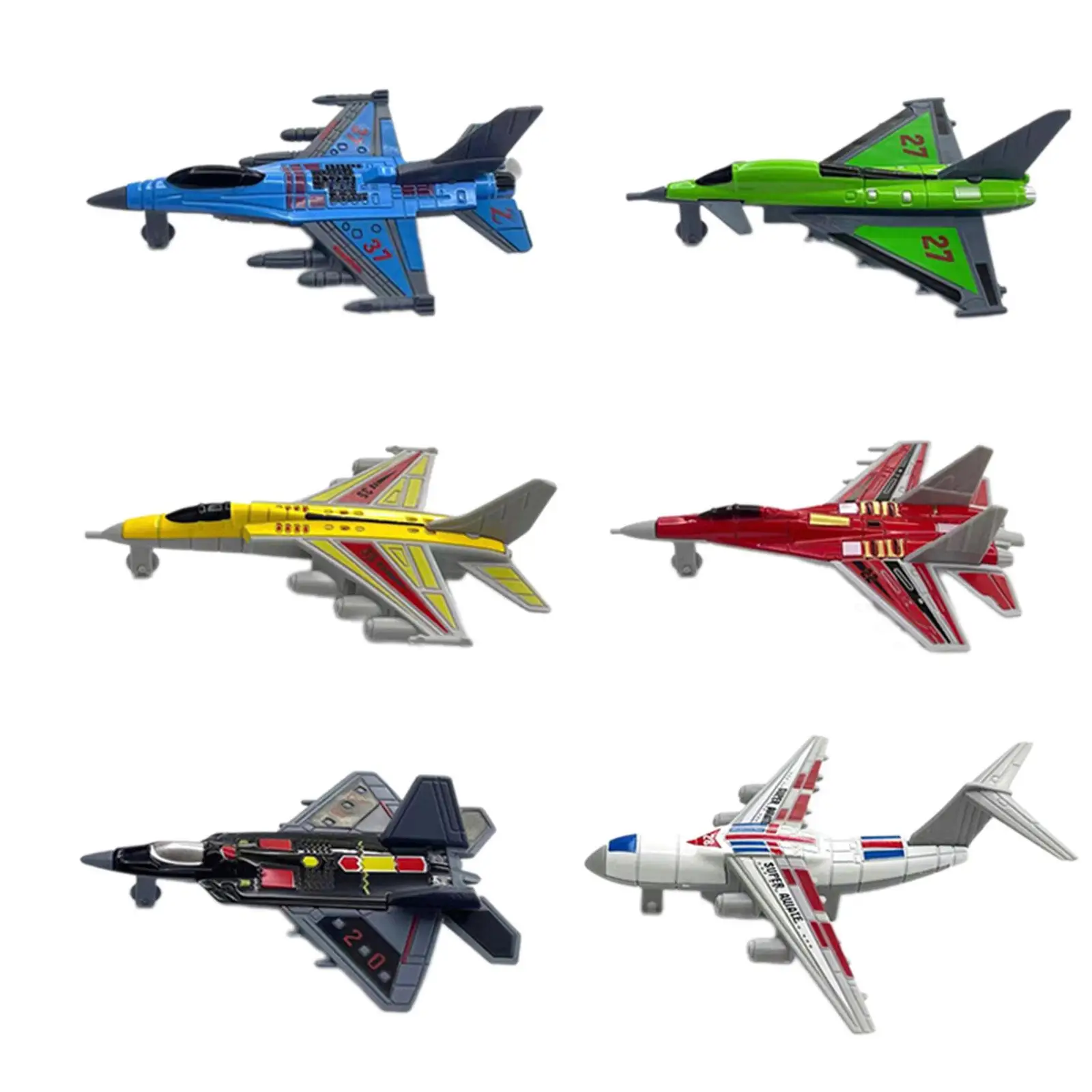 

Alloy Metal Models Aircraft 1:64 1 Set for Office Collectibles Kids Adults