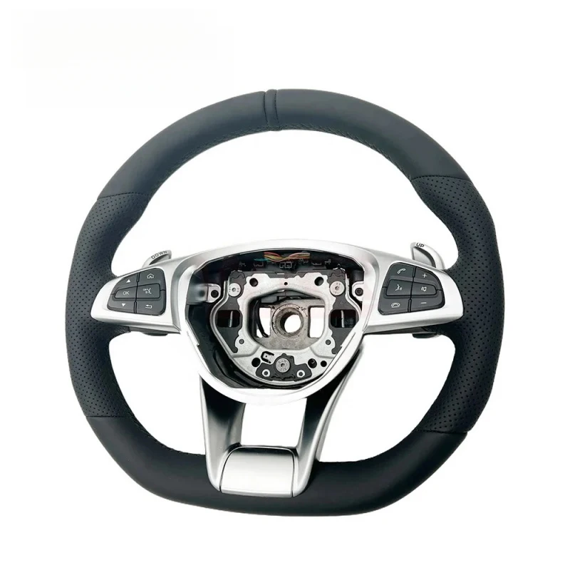 

Multifunction Sport Leather Steering Wheel for W202 W203 W204 W205