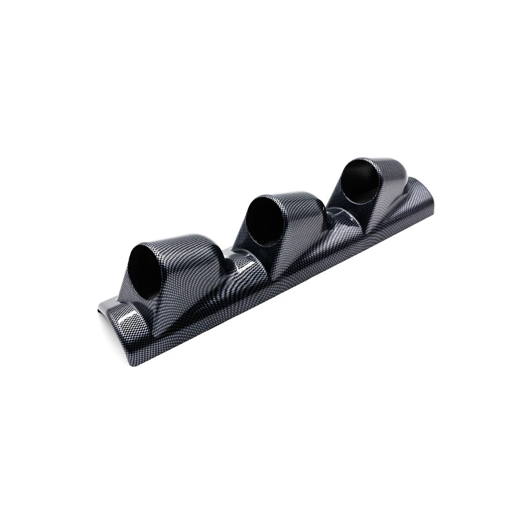 60MM Universal Auto Modified Instrument left Hand Drive Meter Rack, Car Gauge Holder for 2.5-Inch Single/Double /Triple