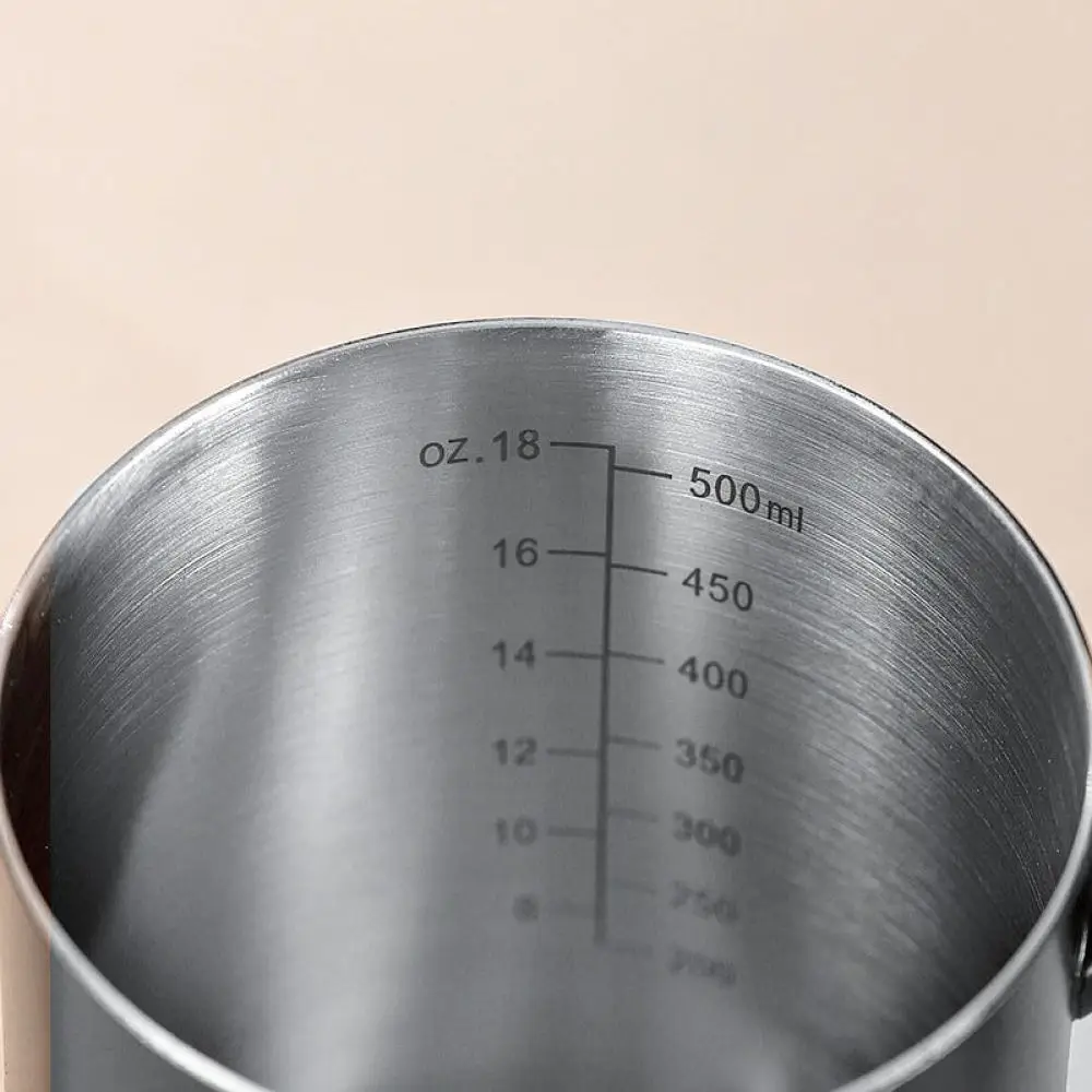 Hand Drip Coffee Kettle Stainless Steel Pour Over Pot Narrow Spout Built In Scale Precise Flow Brewing Tool