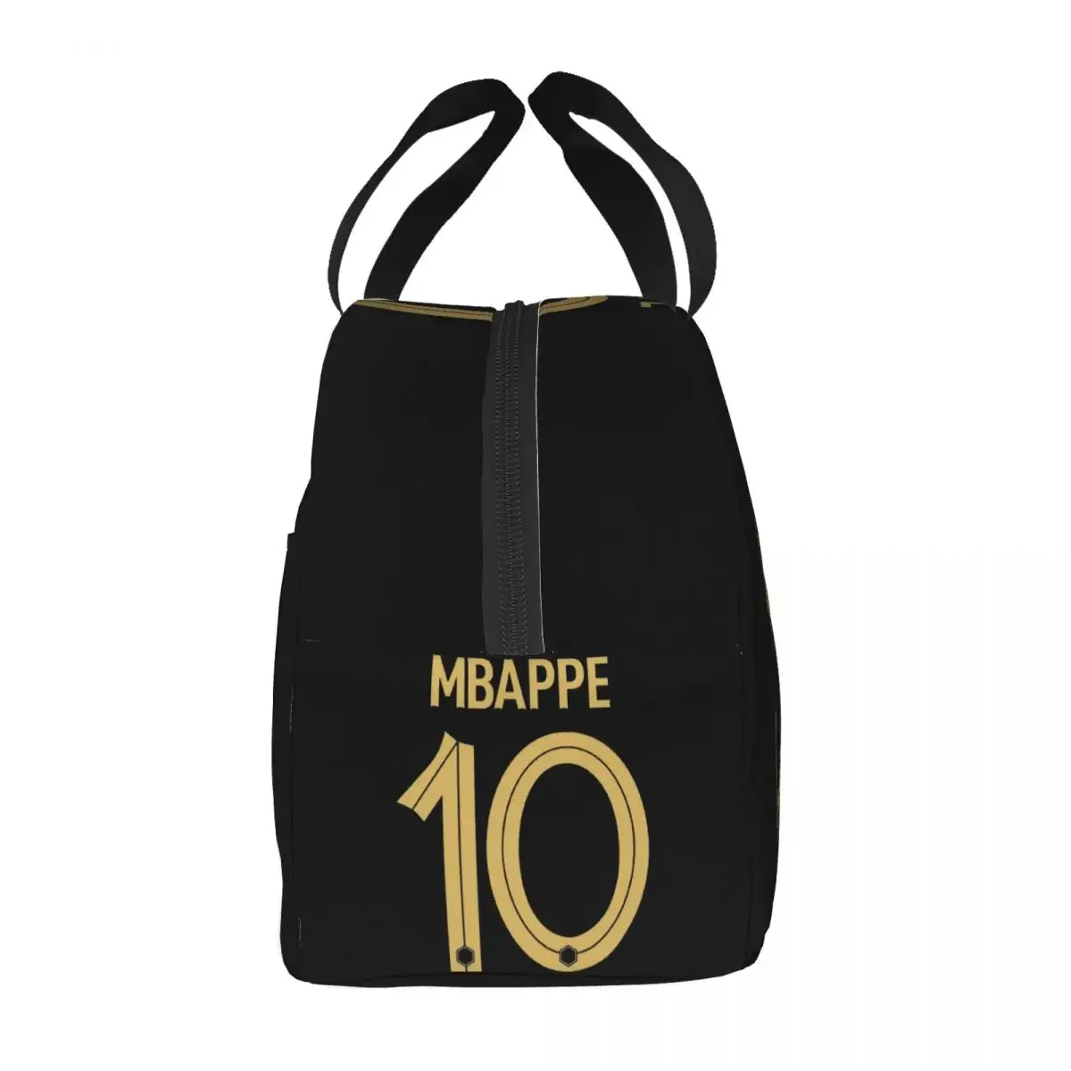 Custom Mbappes 10 Football Insulated Lunch Bag for Women Leakproof French KM Soccer Cooler Thermal  Box Office Work School