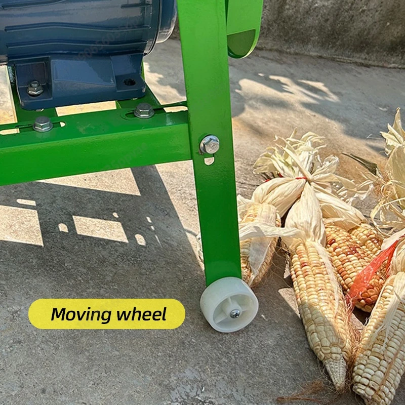 220V Electric Corn Sheller Machine Automatic Maize Thresher With Reinforced Design For Home Use Efficient Shelling Separation