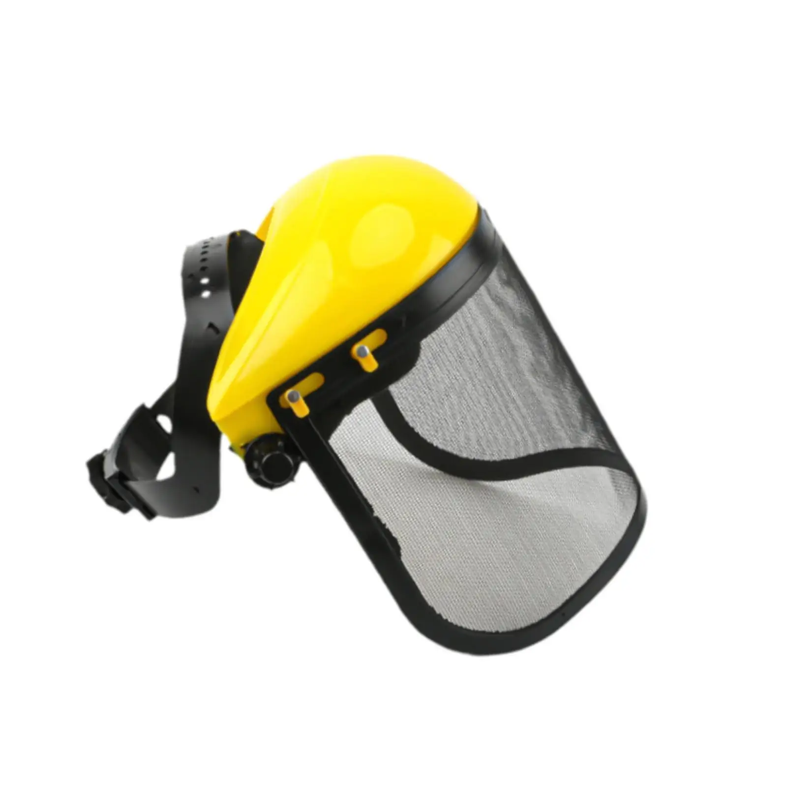 

Forest Trimming Hard Hat Mesh Face Shield Face Cover Professional Multipurpose for Manufacturing Construction Adjustable