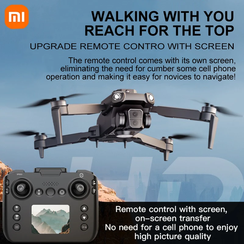 Xiaomi SG109 Pro Drone 8K Aerial HD Dual-Camera 5G WIFI Photography Brushless Motor Foldable Remote Control with Screen Drone