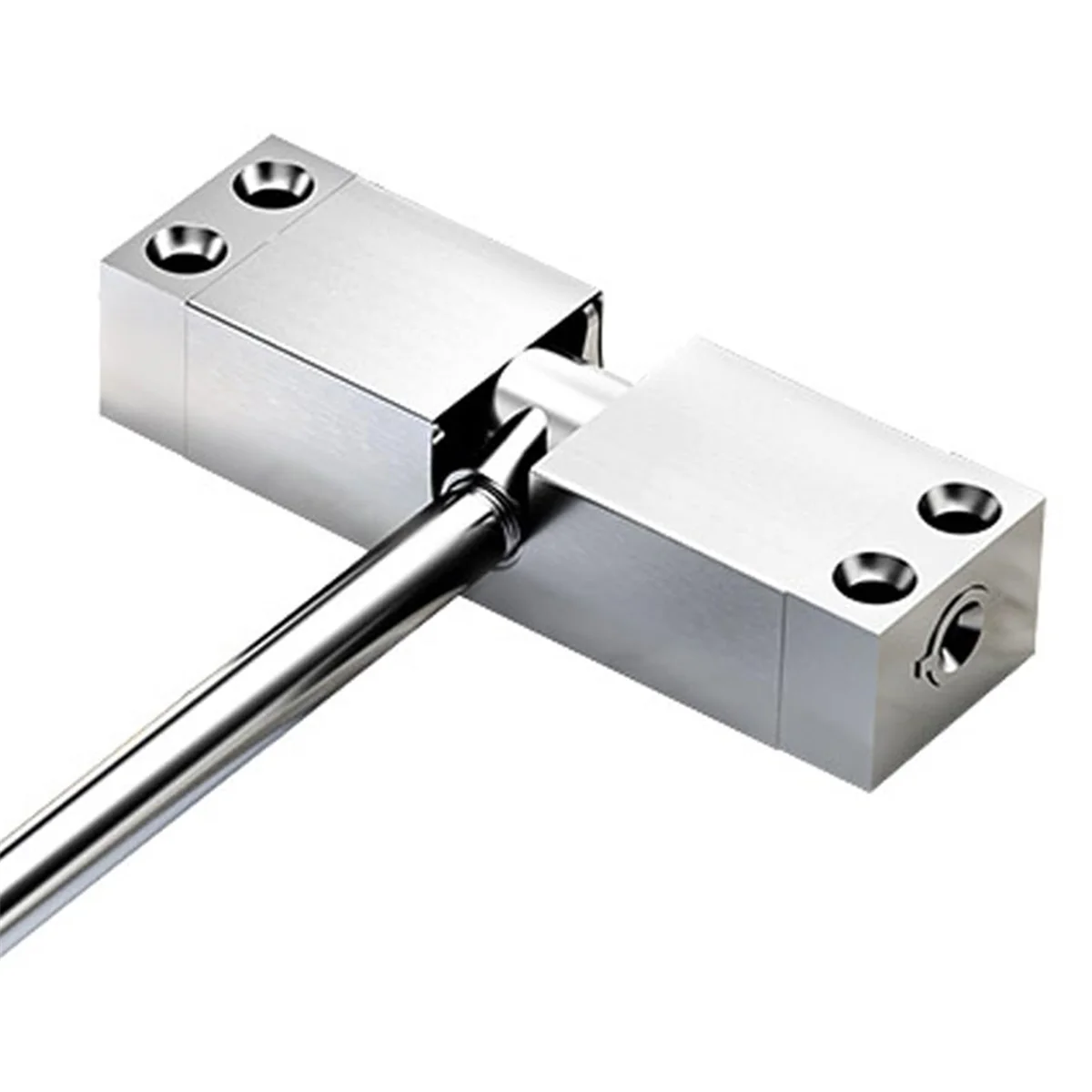 A002 Silver Automatic Door Closer, Adjustable Spring Door Closer Doors Closers Screen Door Closer,Door Closers for Close Door