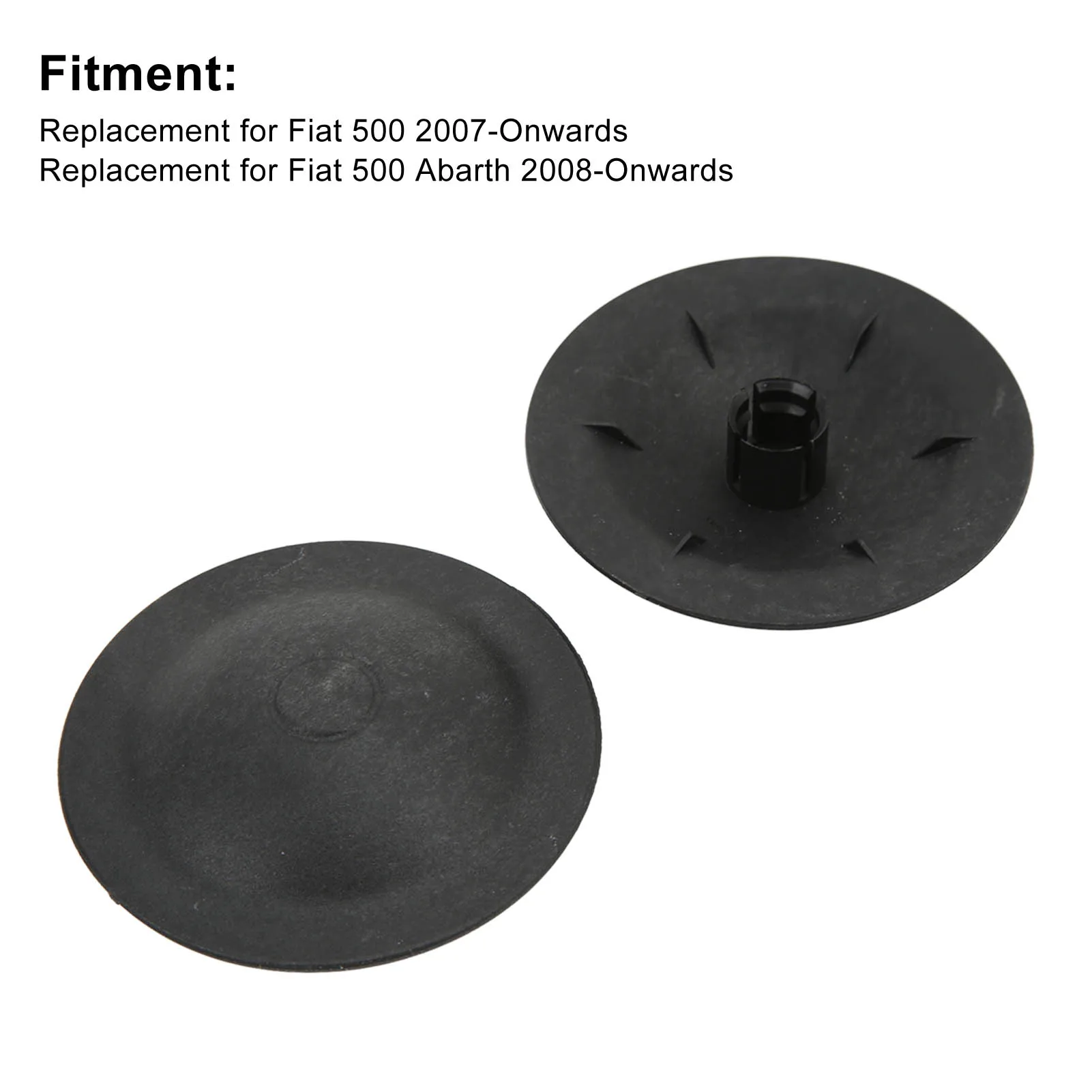 Pair Front Shock Absorber Top Mount Nut Cover 51938656 Replacement for  Abarth 2008‑Onwards Front Suspension Mount
