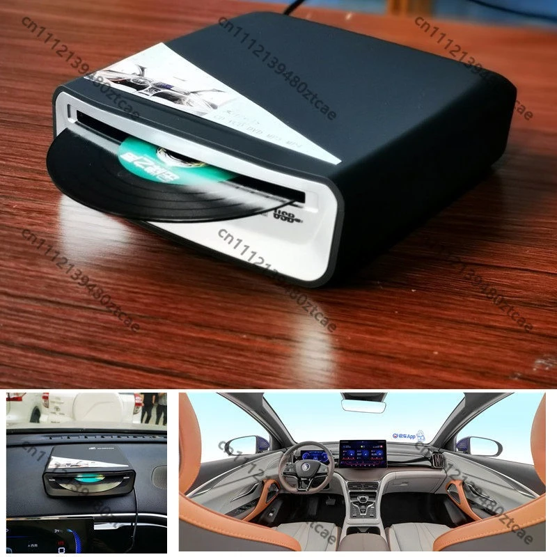 Portable External Car CD DVD Player Mobile Vehicle Disc Media Player