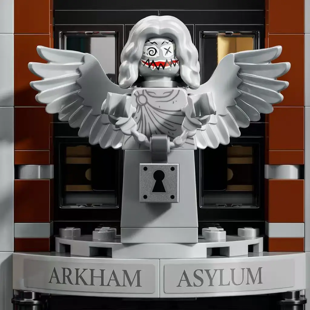 Disney 2026 NEW Hero Series 76300 Arkham Asylum set, Halloween, presente de Natal, presente de aniversário