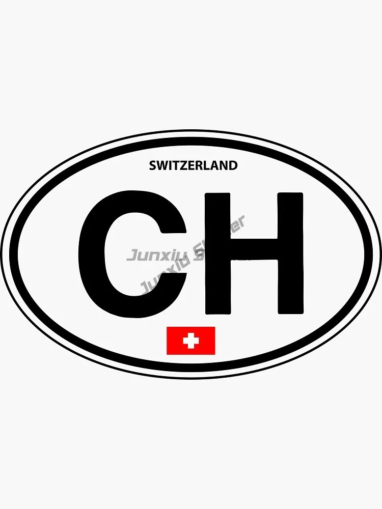 

Oval Code Flag H Switzerland GE Georgia BG Norway UK RO Romania Canada Italy YV Vinyl Self Adhesive Waterproof Car Stickers