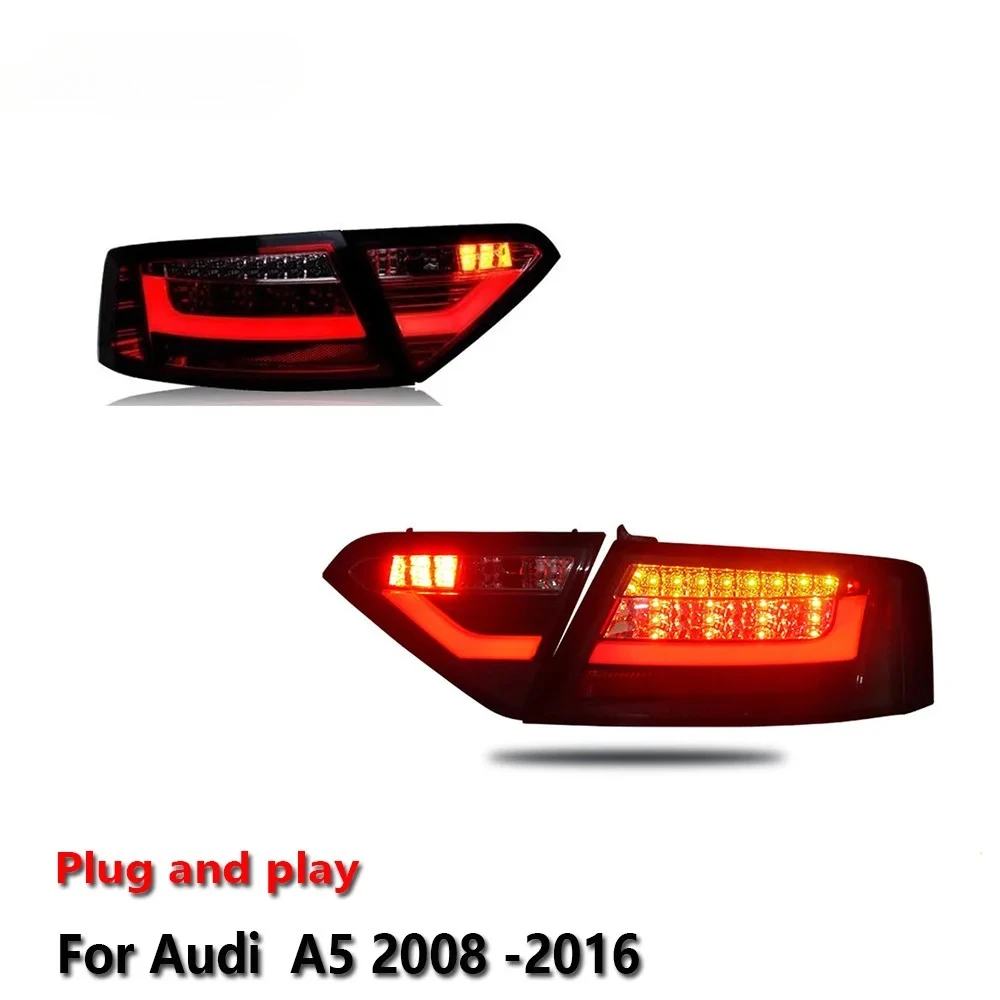 

Car Accessories LED Lamps Lights Tail Lamp For Audi 2008 -2016 A5 upgrade S5 Facelift Rear DRL Signal Automotive Plug And Play