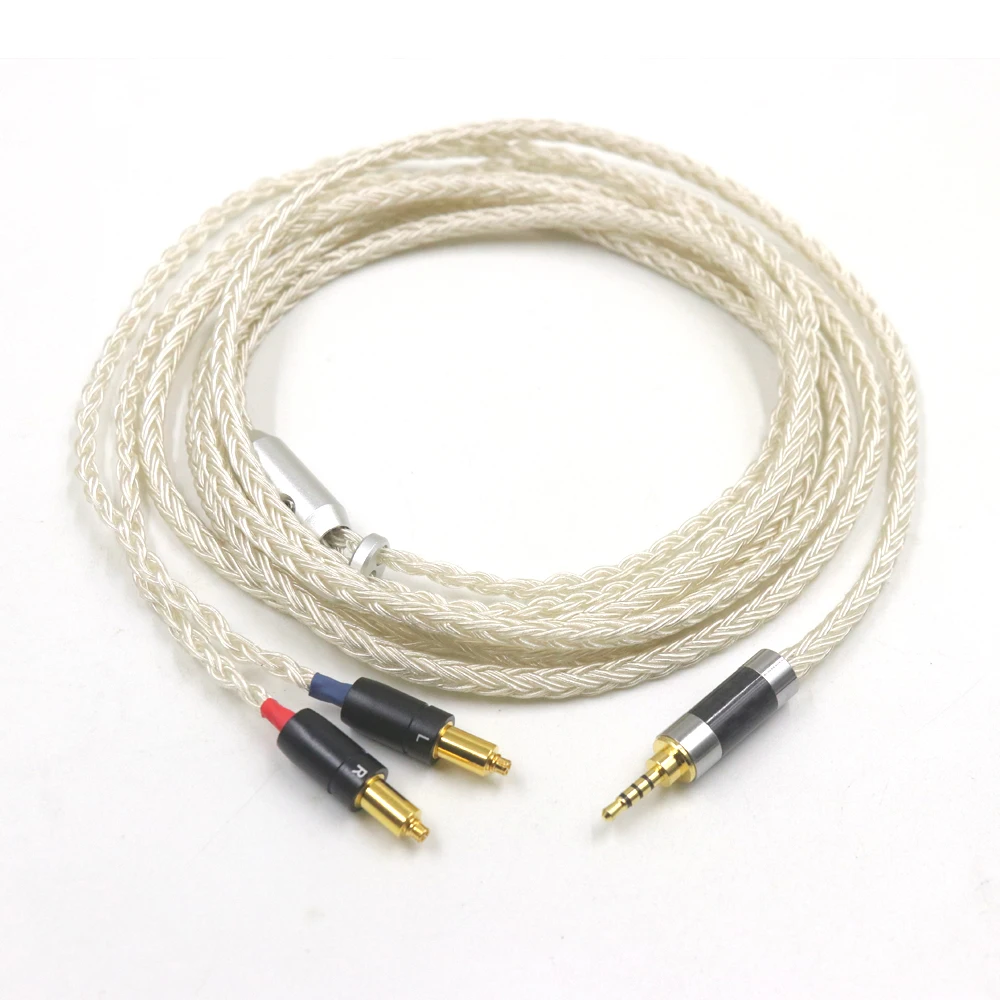 16 الأساسية الفضة مطلي 2.5 مللي متر 4.4 مللي متر XLR 3.5 مللي متر سماعة كابل ل SRH1540 SRH1840 SRH1440