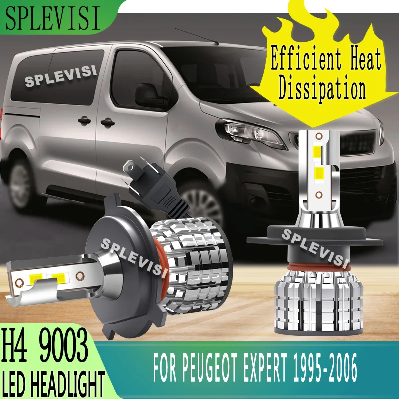 

2 шт. яркие безопасные ночные фары, светодиодные лампы для Peugeot EXPERT 1995 1996 1997 1998 1999 2000 2001 2002 2003-2006