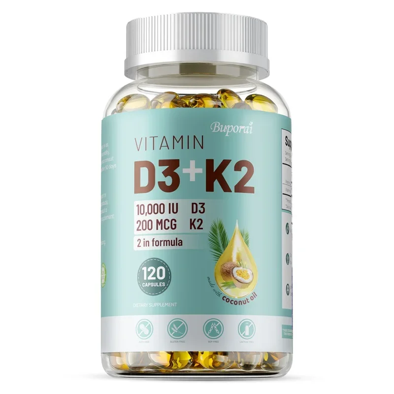 VITAMIN D3&K2 - Nerve, Muscle, Heart, Bone and Dental Health, Immune System HealthSupplements