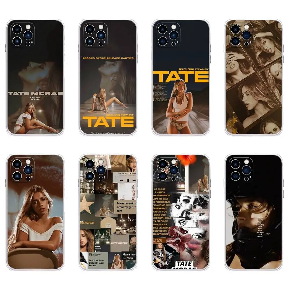 

So Close to What Tate M-McRae Phone Case For iPhone 16,15,14,13,12,11 Plus,Pro,Max,XR,XS,Plus,E,Mini Transparent Soft Cover