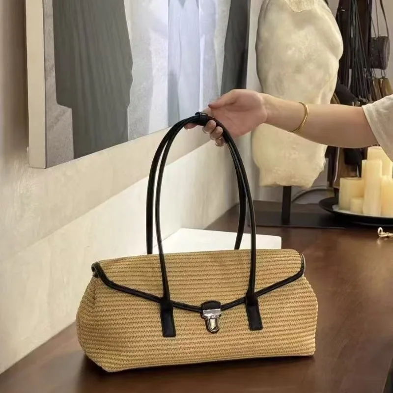 Stylish Fashionable Vintage Crossbody Handbag Women With Letter Logo Design Paris Inspired Luxury Statement