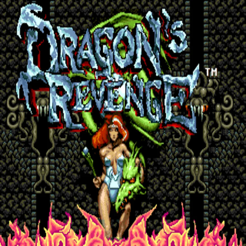 Dragons Revenge   16bit MD Game Card For Sega Mega Drive For Genesis System