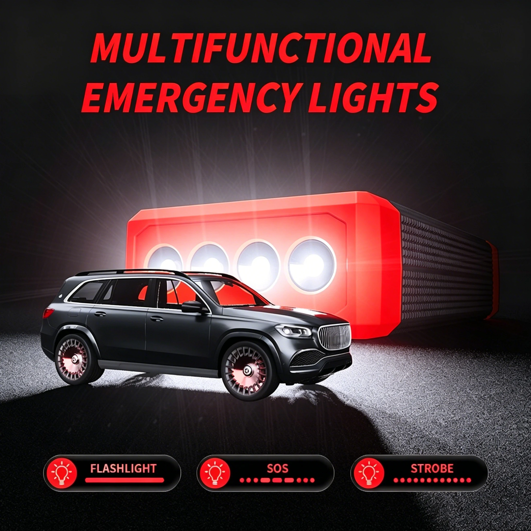 Power Bank 12V Car Battery Jump Starter Portable Charger Petrol Diesel Auto Starting Device Booster Emergency Starter