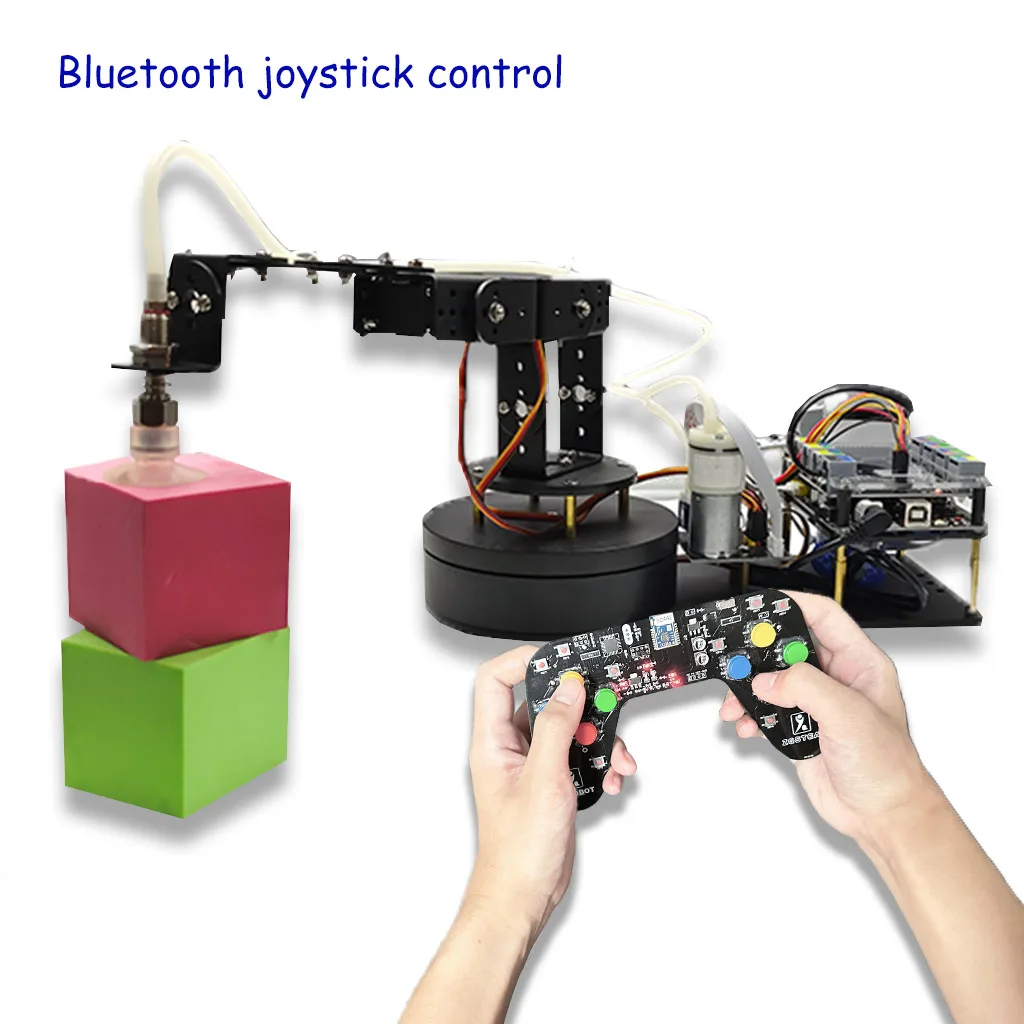 STEM-Jouets éducatifs, grue mécanique griffe bras robotique kits électroniques kits robotiques pour l'éducation